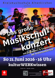 das gro&szlig;e Musikschulkonzert 2026