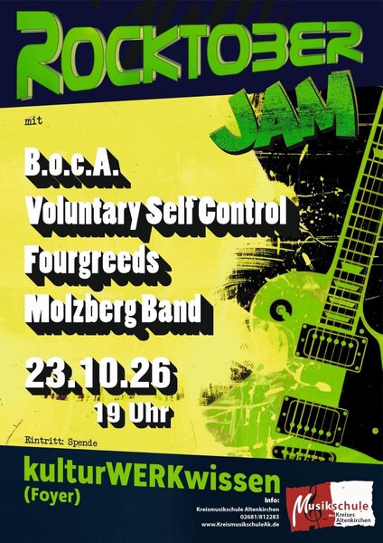 Plakat Rocktober Jam 