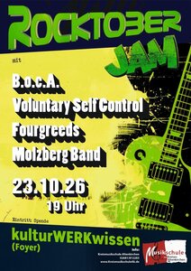 Plakat Rocktober Jam 
