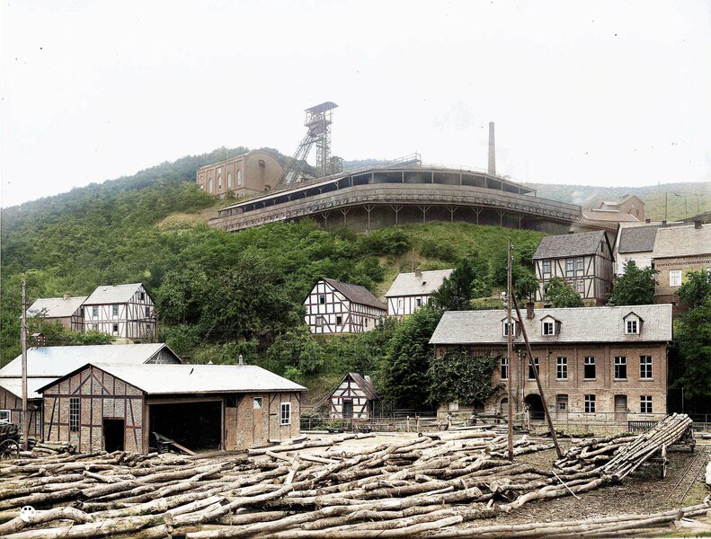Grube Bollnbach um 1910