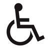 Icon Barrierefreiheit Rollstuhl